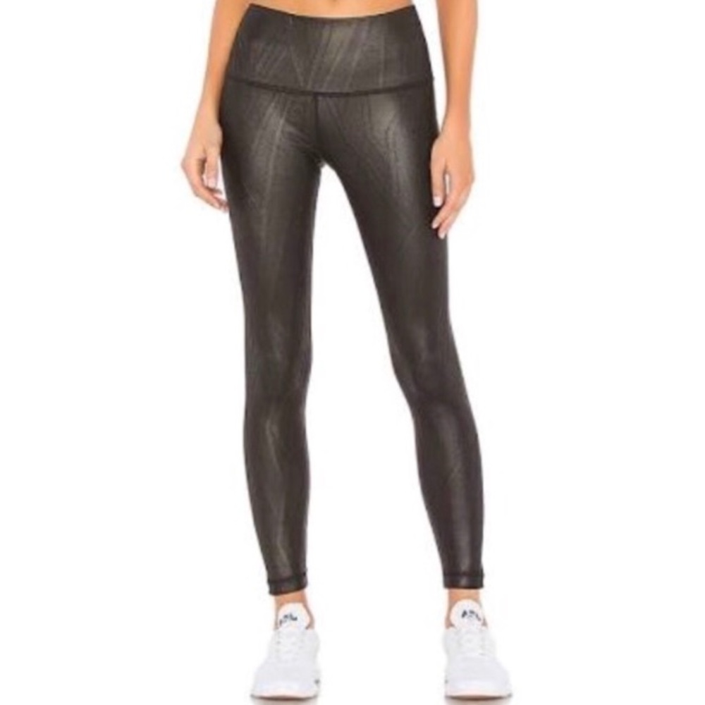 NWT! VIMMIA Sheath Core Leggings Black & Gold - Picture 1 of 8